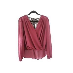 New with tags Sophisticated in Chiffon Blouse